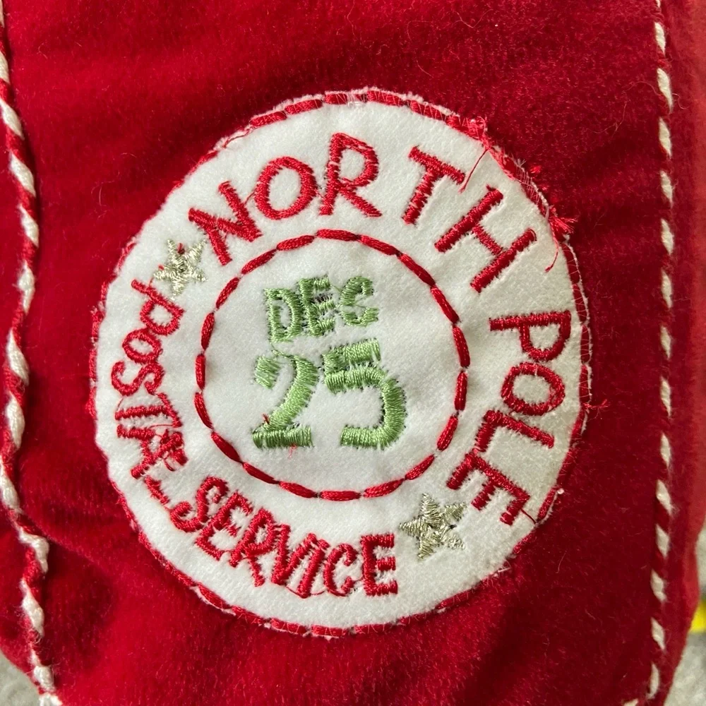 Letters to Santa Mailbox Pillow Cupcakes & Cashmere Christmas & Holiday Pillow